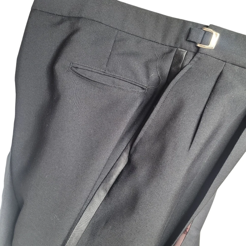 Men's Tuxedo With 2 Cummerbunds Black Tall 2XL
